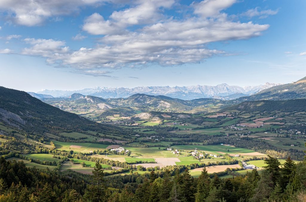 Vue sur la vallée